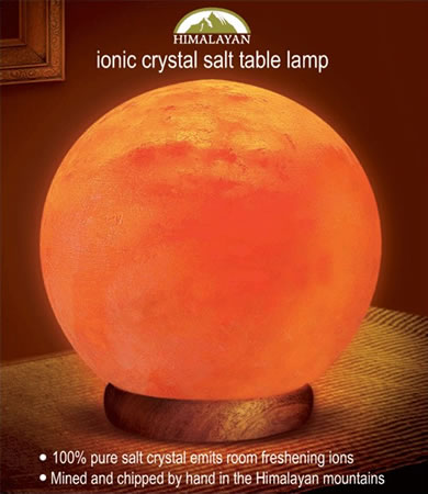 Globe Salt Lamp