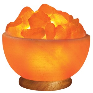 Himalayan Ionic Salt Crystal Bowl Lamp