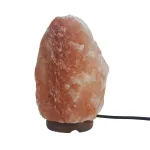 Natural Himalayan salt lamp 4-5 lbs with warm orange glow