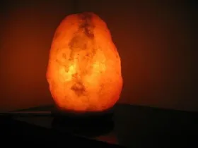 Orange Glow - Salt Lamp
