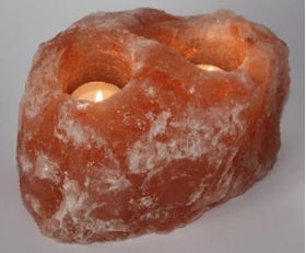 Himalayan Ionic Crystal Salt Candleholder